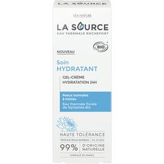 Gel-crème hydratation 24H - La Source - Eau Thermale Rochefort