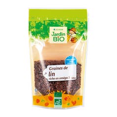 Graines de lin - bio - Jardin BiO étic