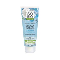 Masque gel cheveux hydratés Coco bio et Acide hyaluronique - LEA NATURE SO BiO étic
