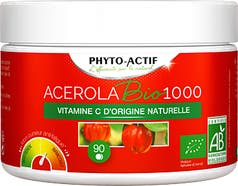 Acérola bio 1000 90 comprimés - Phyto-Actif