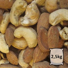 Amandes entières et noix de cajou salées au thym bio - Jardin BiO Vrac