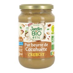 Pur beurre de cacahuète crunchy bio - Jardin BiO étic
