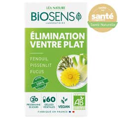 Gélule végétale Ventre plat Elimination - Fenouil Fucus Pissenlit - bio - Biosens