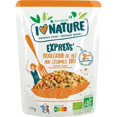 Boulgour de Blé aux légumes - bio - I Love Nature