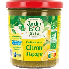 Confiture Extra Citron - bio - Jardin BiO étic