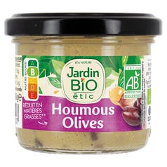 Houmous aux olives - bio - Jardin BiO étic