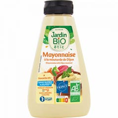 Mayonnaise à la moutarde de Dijon - bio - Jardin BiO étic