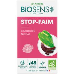 Gélule végétale Stop faim - Caroube Nopal - bio - Biosens